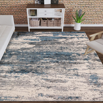 Picture of CASCINA 6 INDIGO 5'1"X7'5" RUG