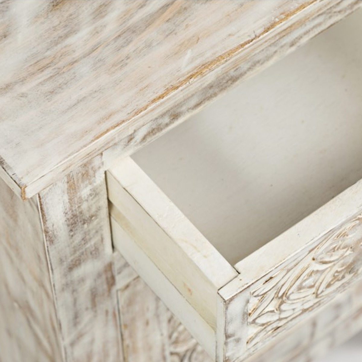 Picture of GLOBAL ARCHIVE WHITE ACCENT TABLE