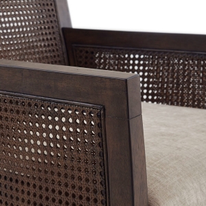 Picture of DIEDRA ACCENT CHAIR IN BLACK
