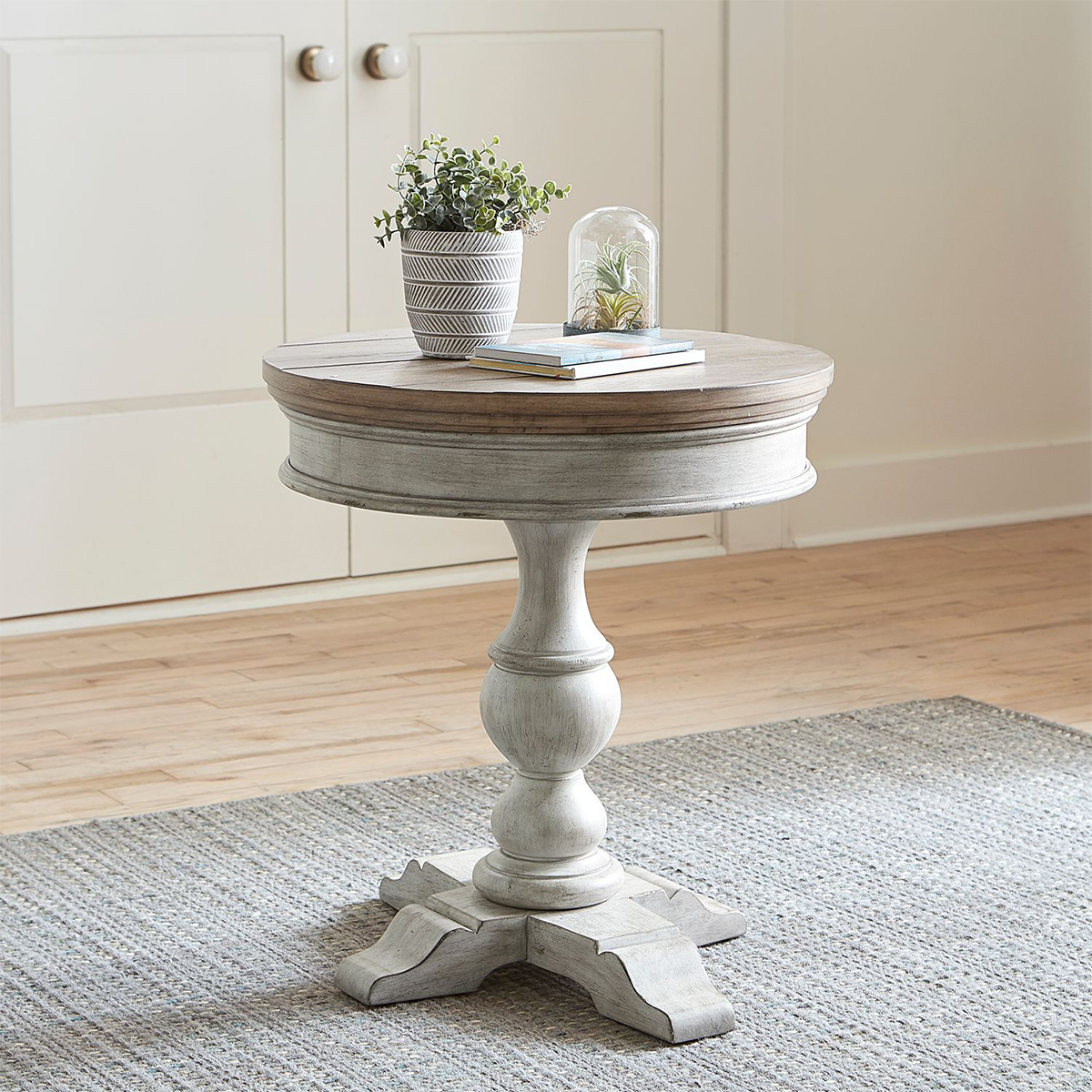 Picture of PIAZZA ROUND CHAIRSIDE TABLE