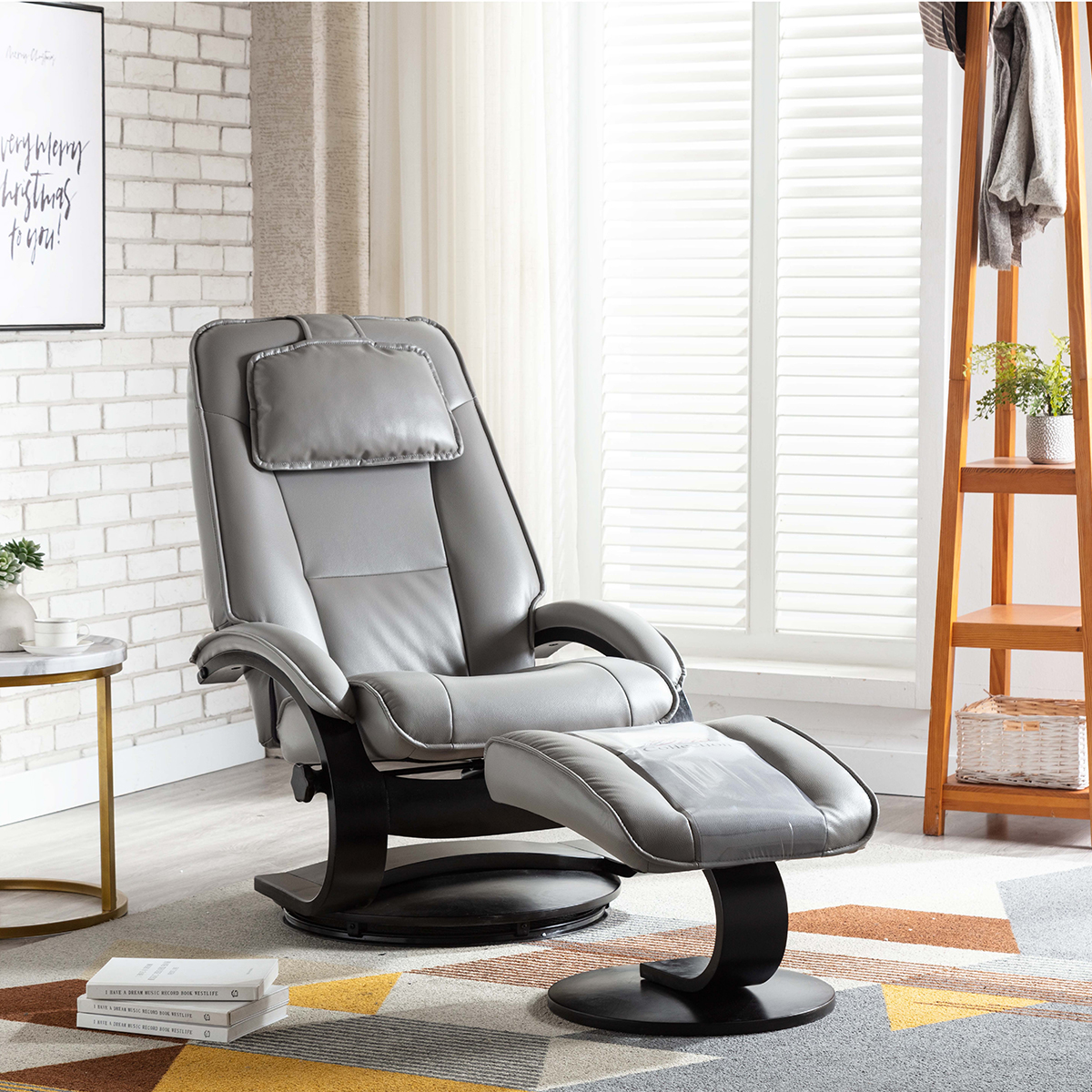 BERGEN STEEL RECLINER