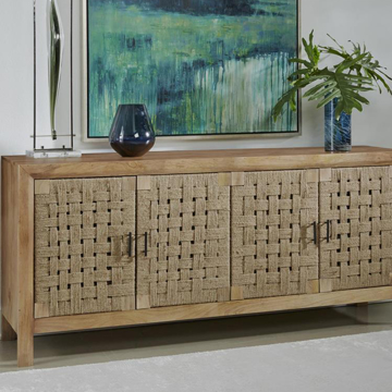 Picture of BASKET WEAVE 70" CREDENZA