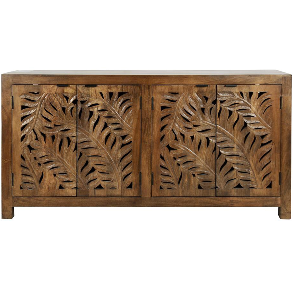 Picture of MANGO CARVED LEAF CREDENZA