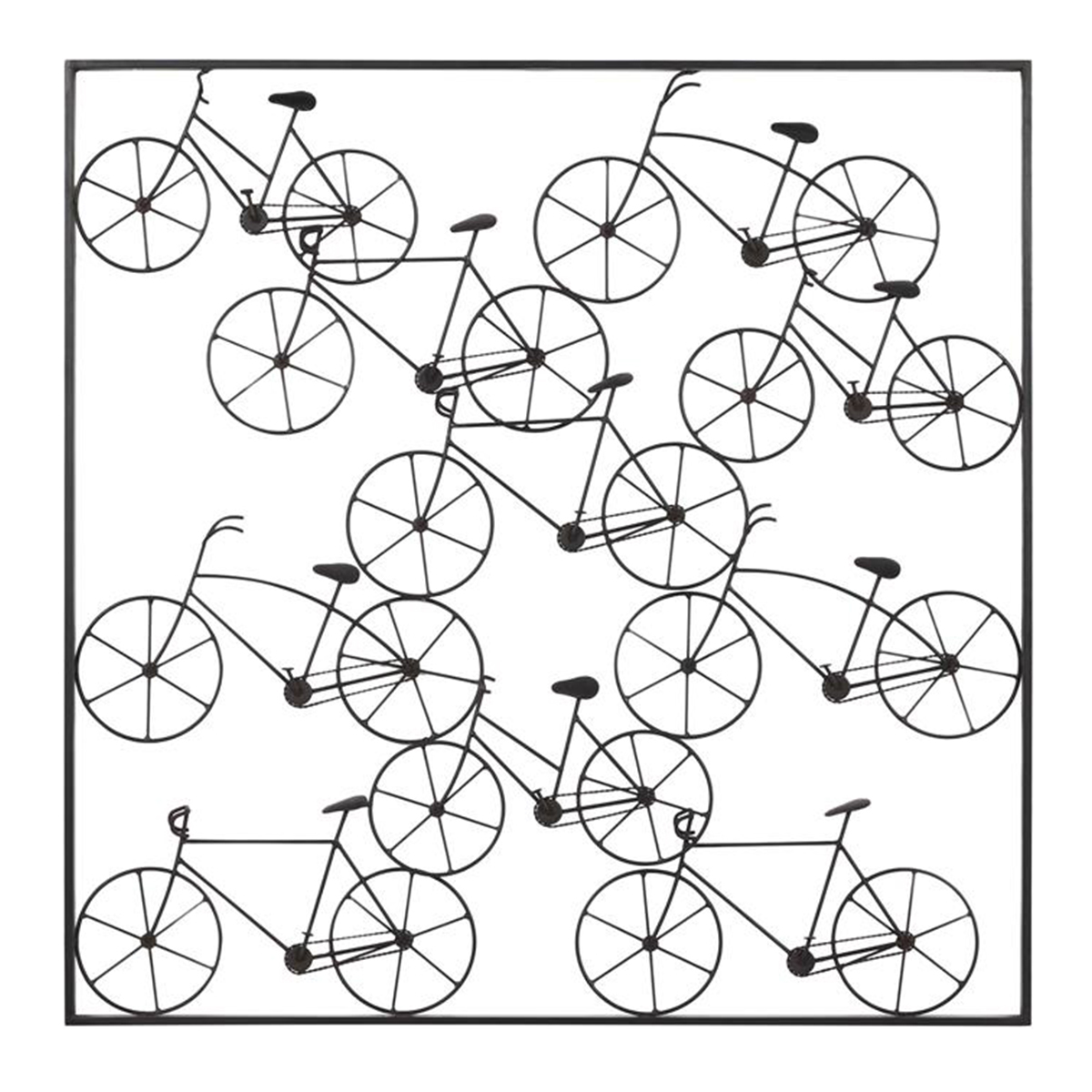 Picture of BLACK METAL BIKE WALL DECOR