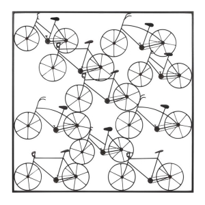 Picture of BLACK METAL BIKE WALL DECOR