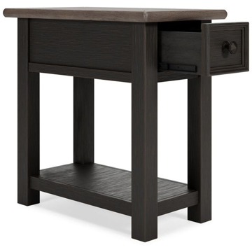 Picture of ANTIQUITY GREY CHAIRSIDE TABLE