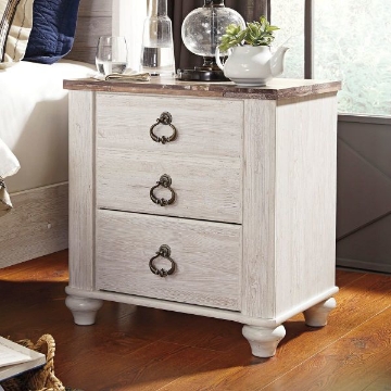 Picture of Wildflower 2 Drawer Nightstand