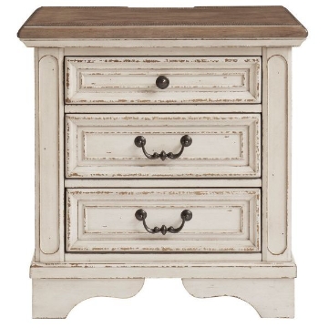 Picture of Roslyn 3 Drawer Nightstand