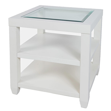 Picture of URBAN ICON WHITE END TABLE