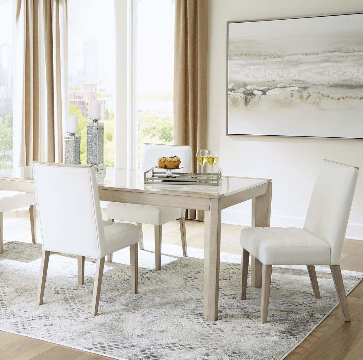 Picture of BEVERLY 5 PIECE DINING SET