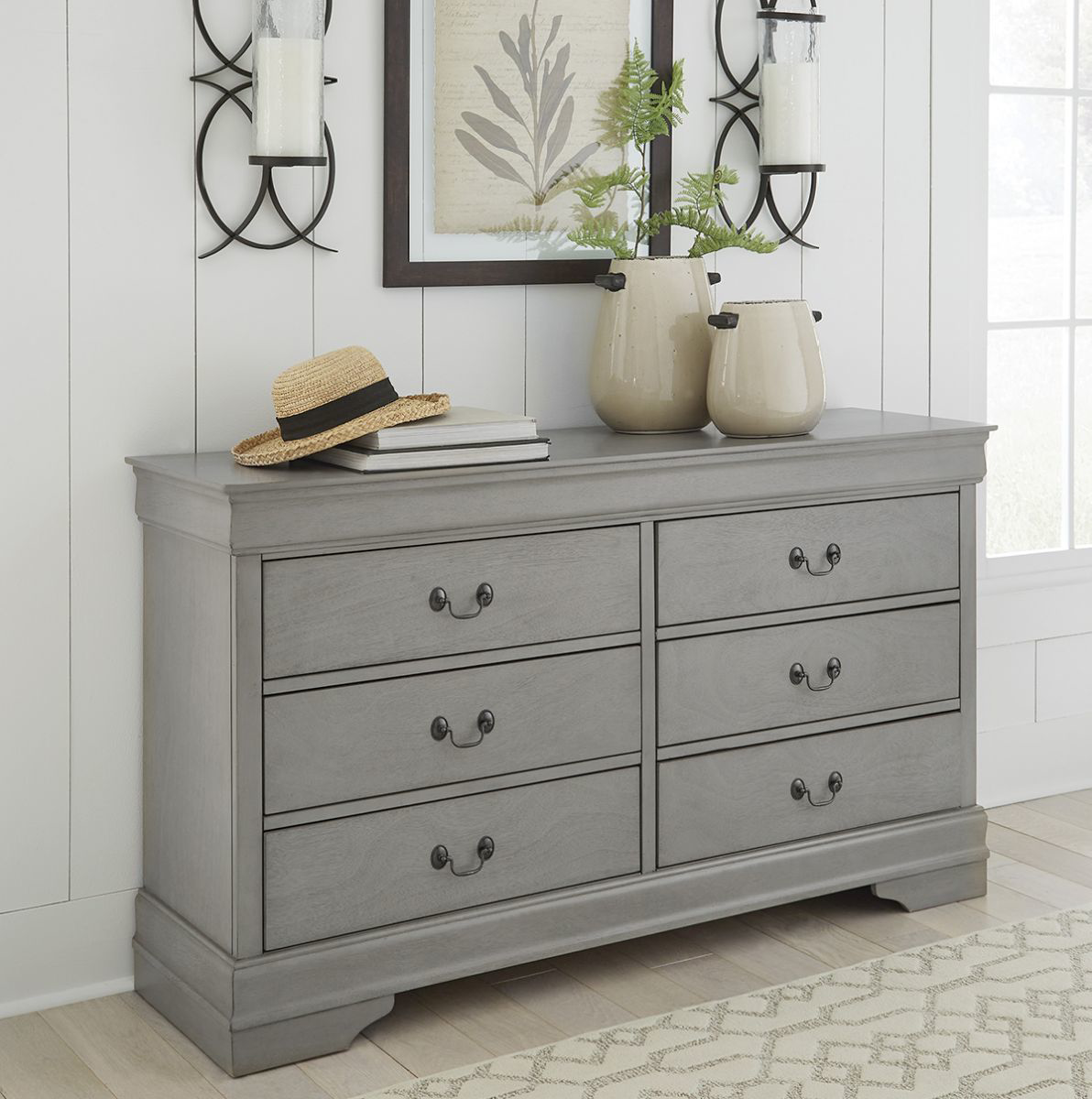 Picture of LOUIS GREY DRESSER
