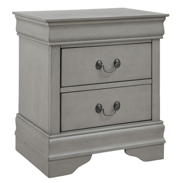 Picture of LOUIS GREY NIGHTSTAND