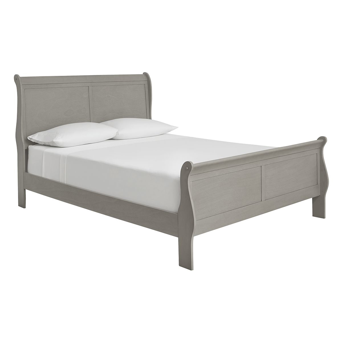 Picture of LOUIS SLEIGH QUEEN BED IN GREY