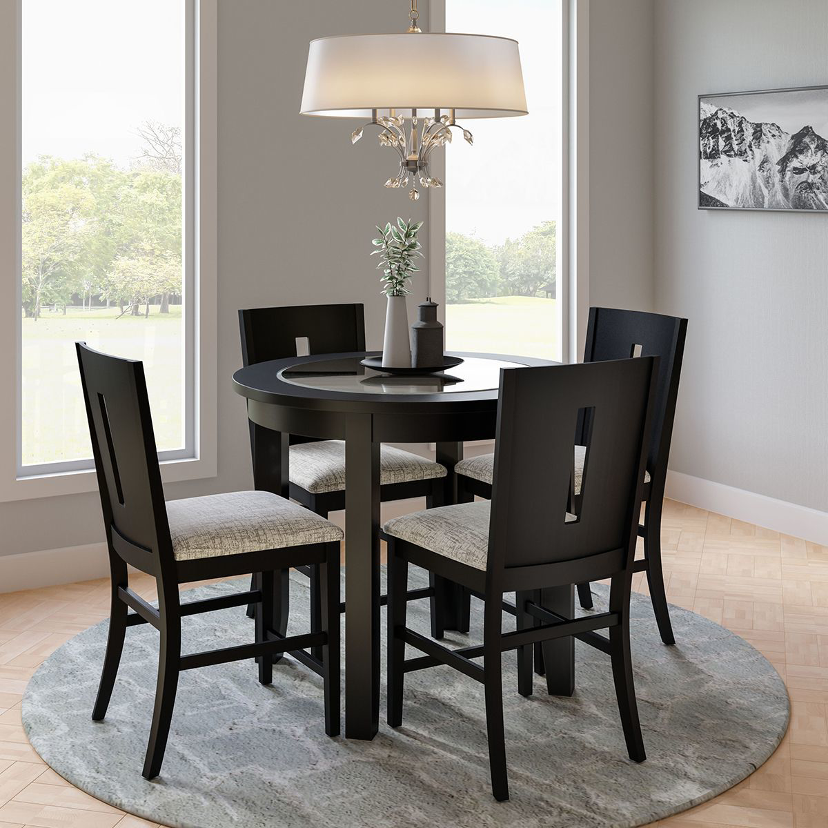 Picture of URBAN ICON BLK CNTR TABLE