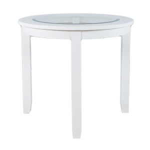 Picture of URBAN ICON WHITE ROUND COUNTER TABLE
