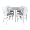 Picture of URBAN ICON WHITE ROUND COUNTER TABLE