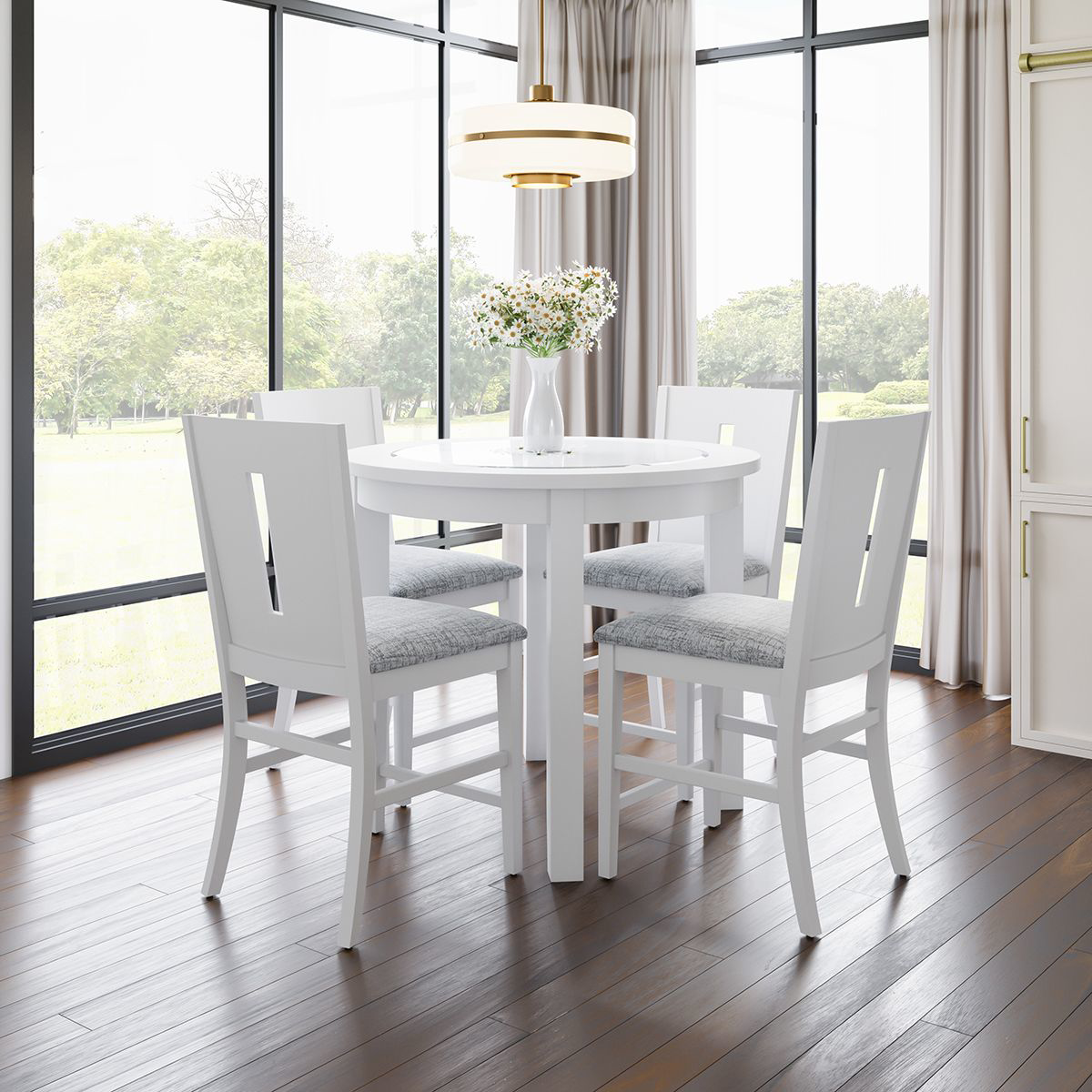Picture of URBAN ICON WHT RND CNT TABLE