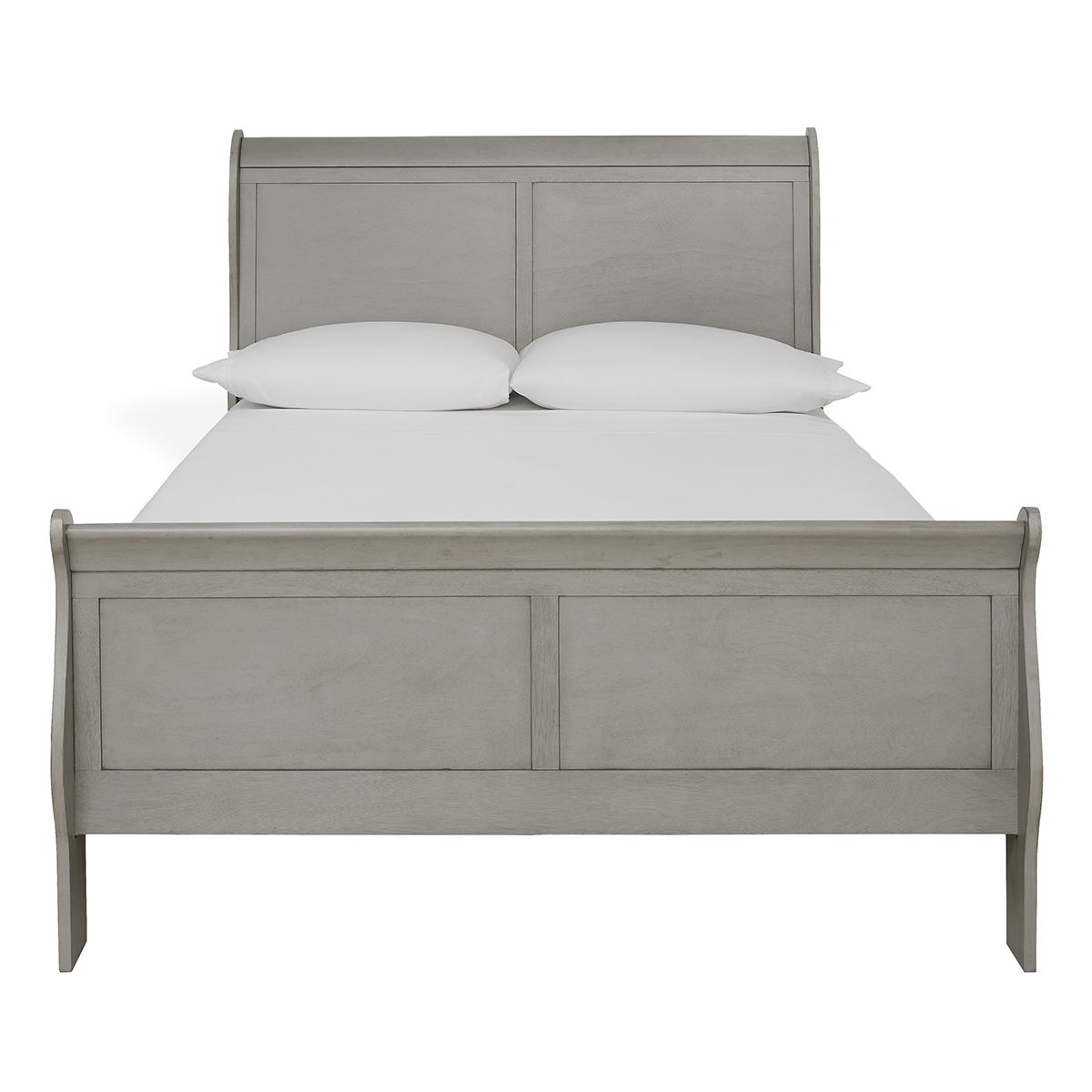 Picture of LOUIS SLEIGH FULL BED IN GREY