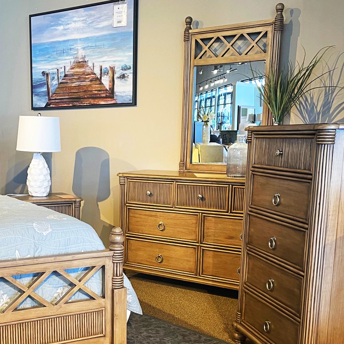 Picture of MALIBU DRESSER W/MIRROR