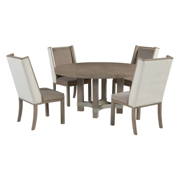 Picture of OAKDALE 5PC ROUND DINING SET