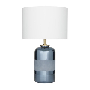 Picture of BLUE CERAMIC BASE 24" TABLE LAMP 