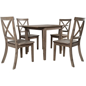 Picture of EASTERN TIDES 5PC DINING SET w/Drop Leaf