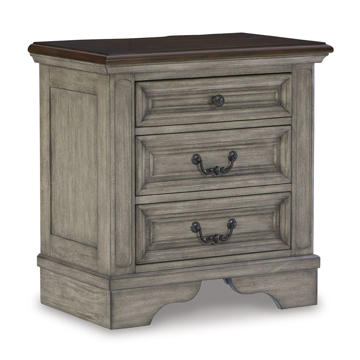 Picture of ROSLYN GRAY NIGHTSTAND