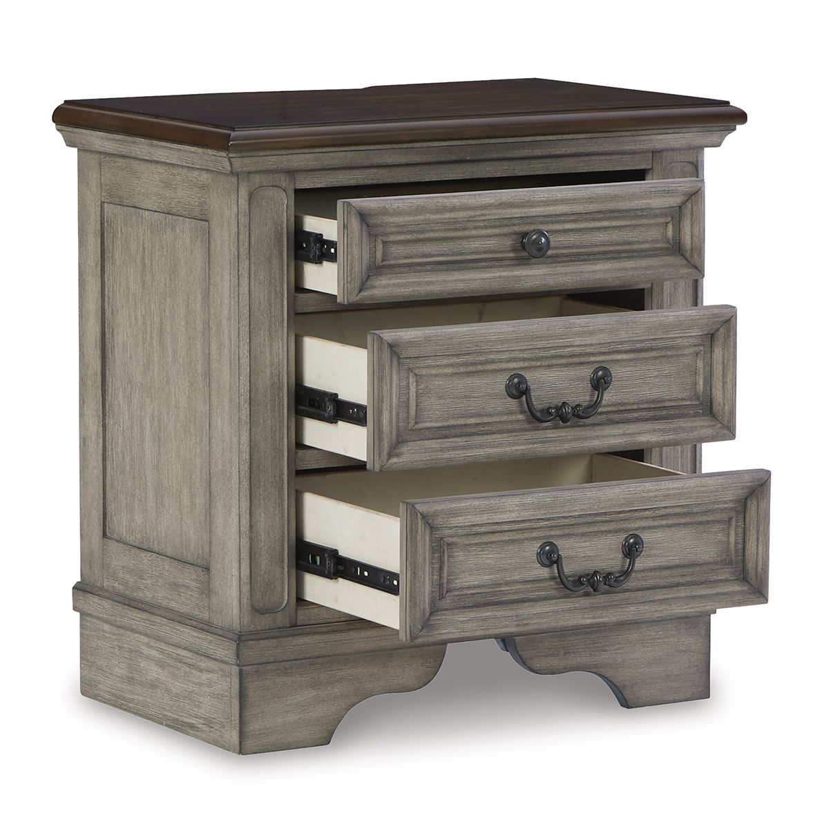 Picture of ROSLYN GRAY NIGHTSTAND