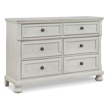 Picture of KENLEY WHT 6 DRAWER DRESSER