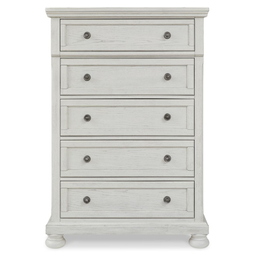 Picture of KENLEY WHT 5 DRAWER CHEST