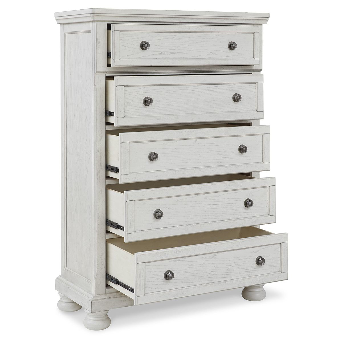 Picture of KENLEY WHT 5 DRAWER CHEST