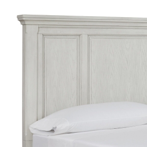 Picture of KENLEY WHITE KING PANEL BED