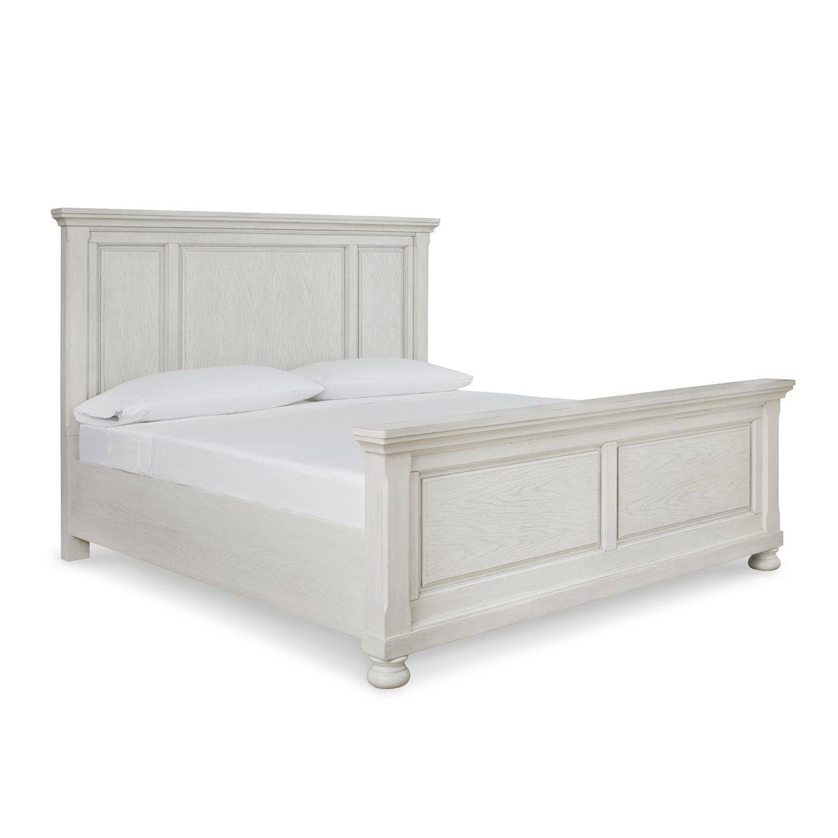 Picture of KENLEY WHITE QUEEN PANEL BED