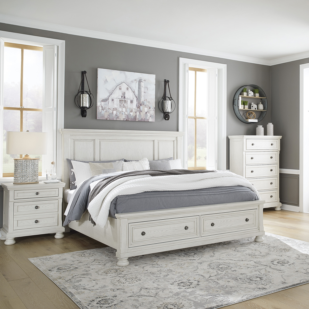 Picture of KENLEY WHITE BEDROOM COLLECTION