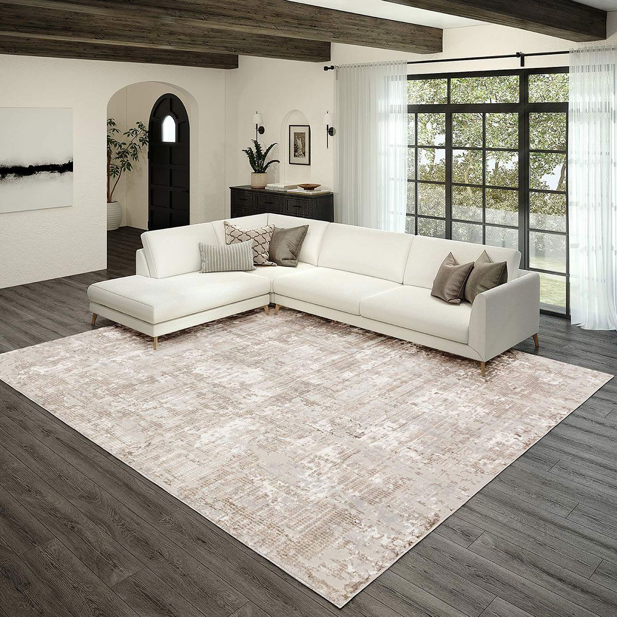 Picture of RHODES 3 TAUPE 5'1X7'5 RUG