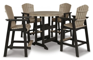 Picture of DAYTONA 5PC RD PATIO SET