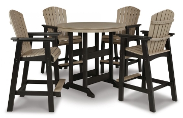 Picture of DAYTONA 5PC RD PATIO SET