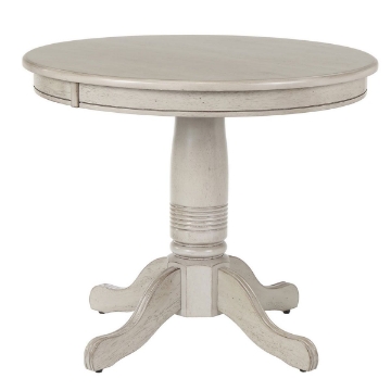 Picture of Carmel Round Gray Pedestal Table