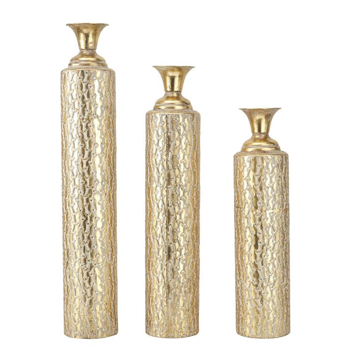 Picture of S/3 GLD MTL VASES