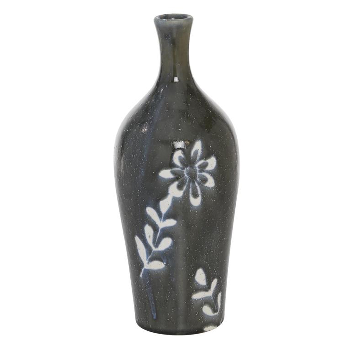 Picture of 12" FLORAL EMBOSSED VASE