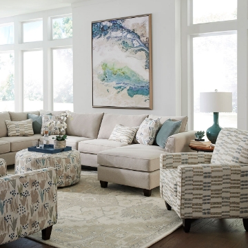Picture of CARRIE ACCENT CHAIR STRIPE