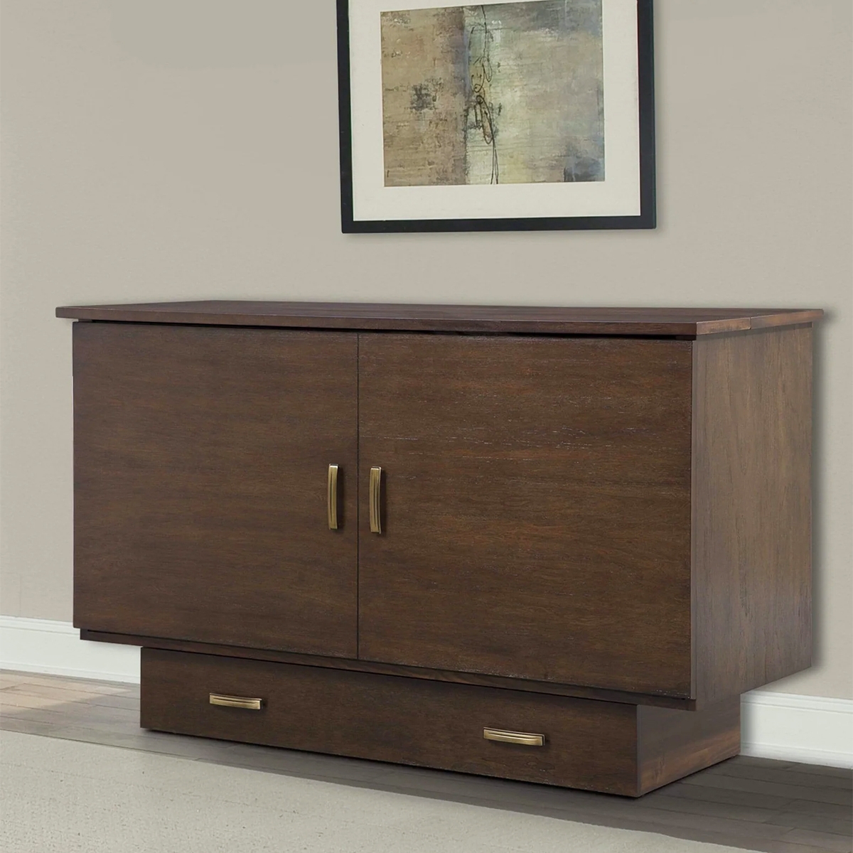 Picture of PEKOE QUEEN CREDENZA CABINET BED