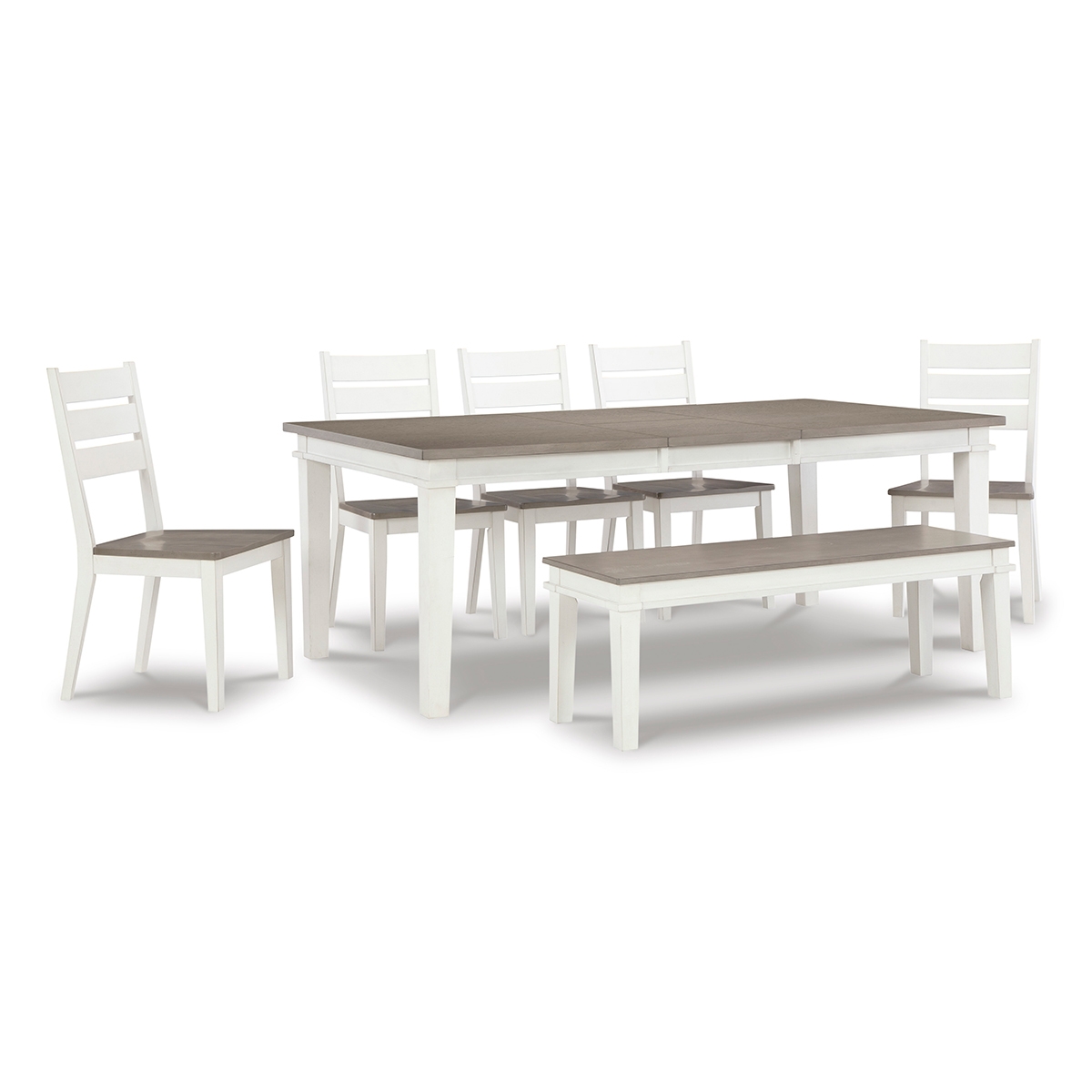 Picture of NICOLE 7PC DINING W/BENCH