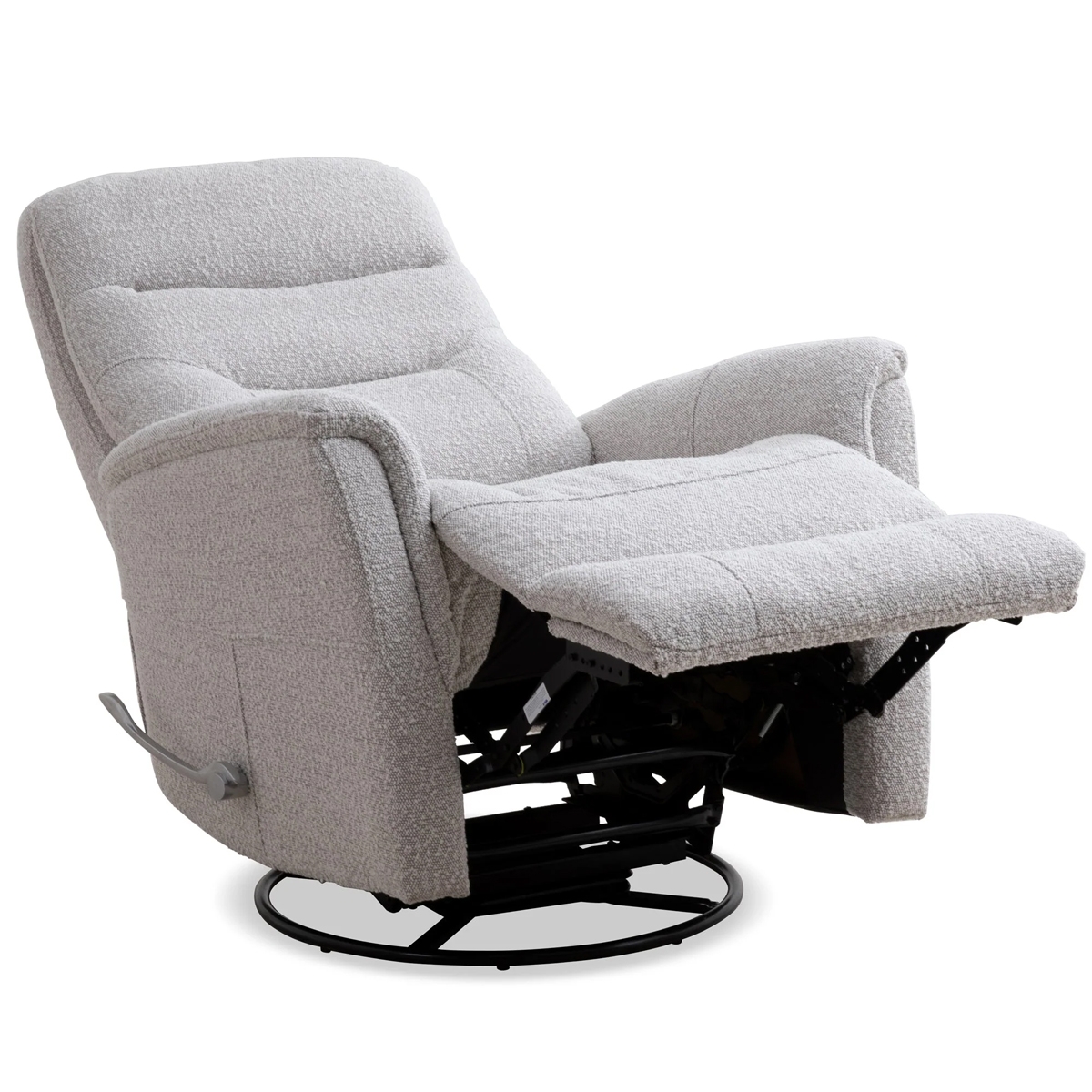 Picture of GEMINI SWIVEL RECLINER IN BLOKE COTTON