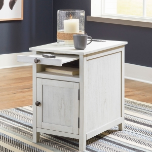Picture of ISLANDER WHITE CHAIRSIDE TABLE
