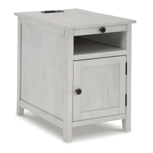Picture of ISLANDER WHITE CHAIRSIDE TABLE