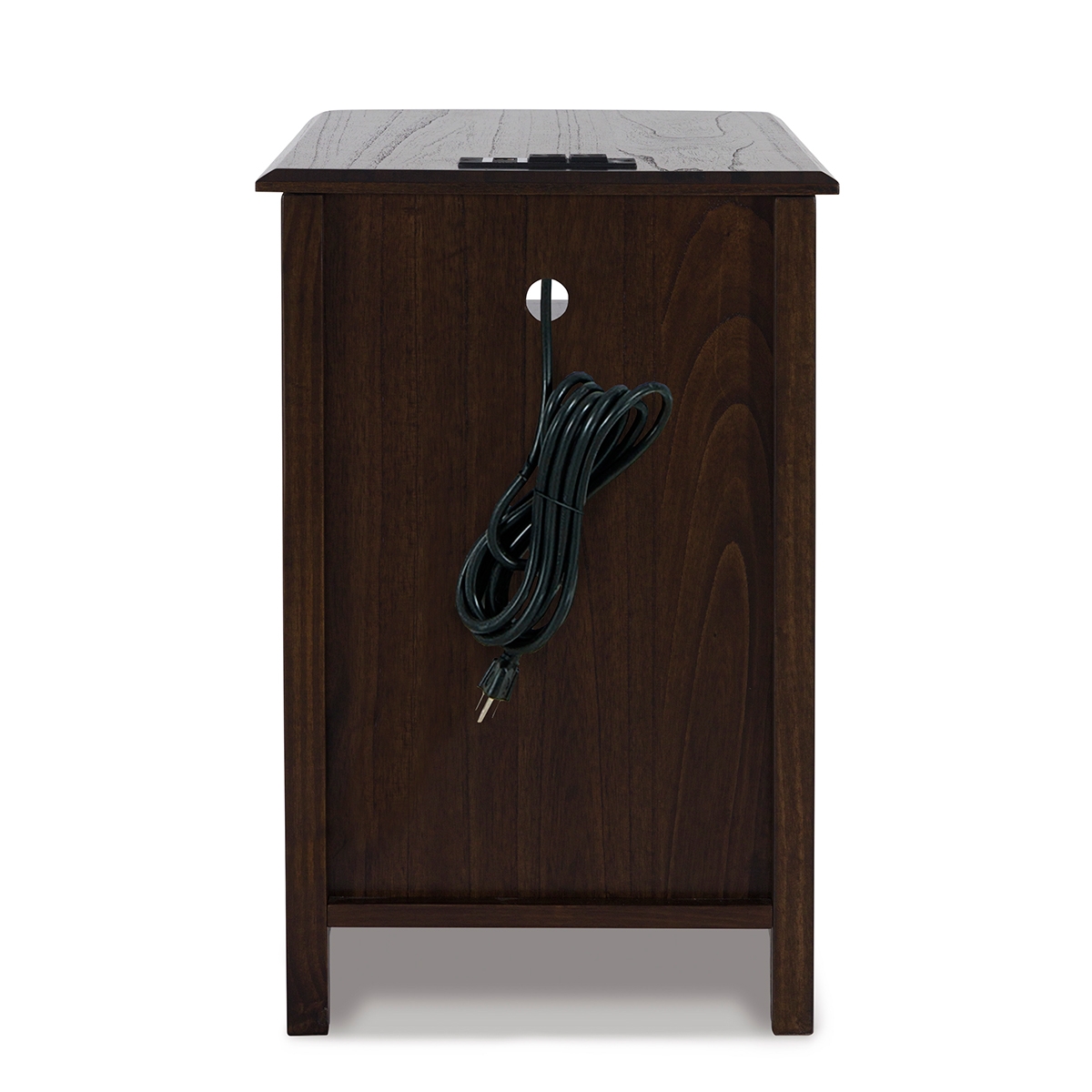 Picture of DANIEL DK BROWN CHAIRSIDE TABLE