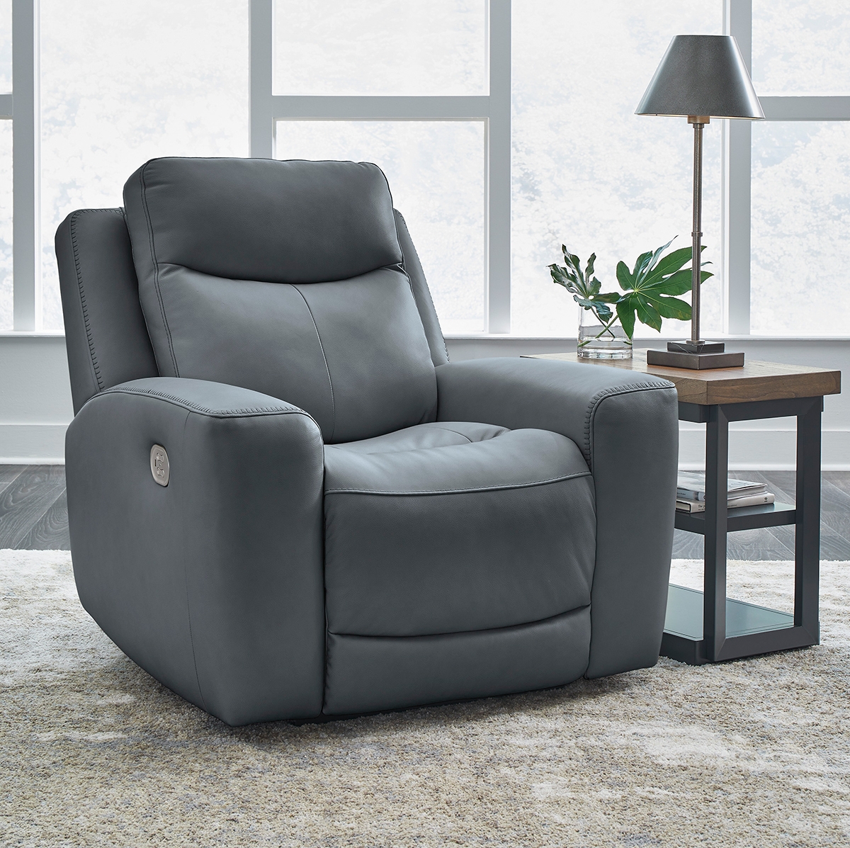 Picture of TANYA BLUE PWR RECLINER