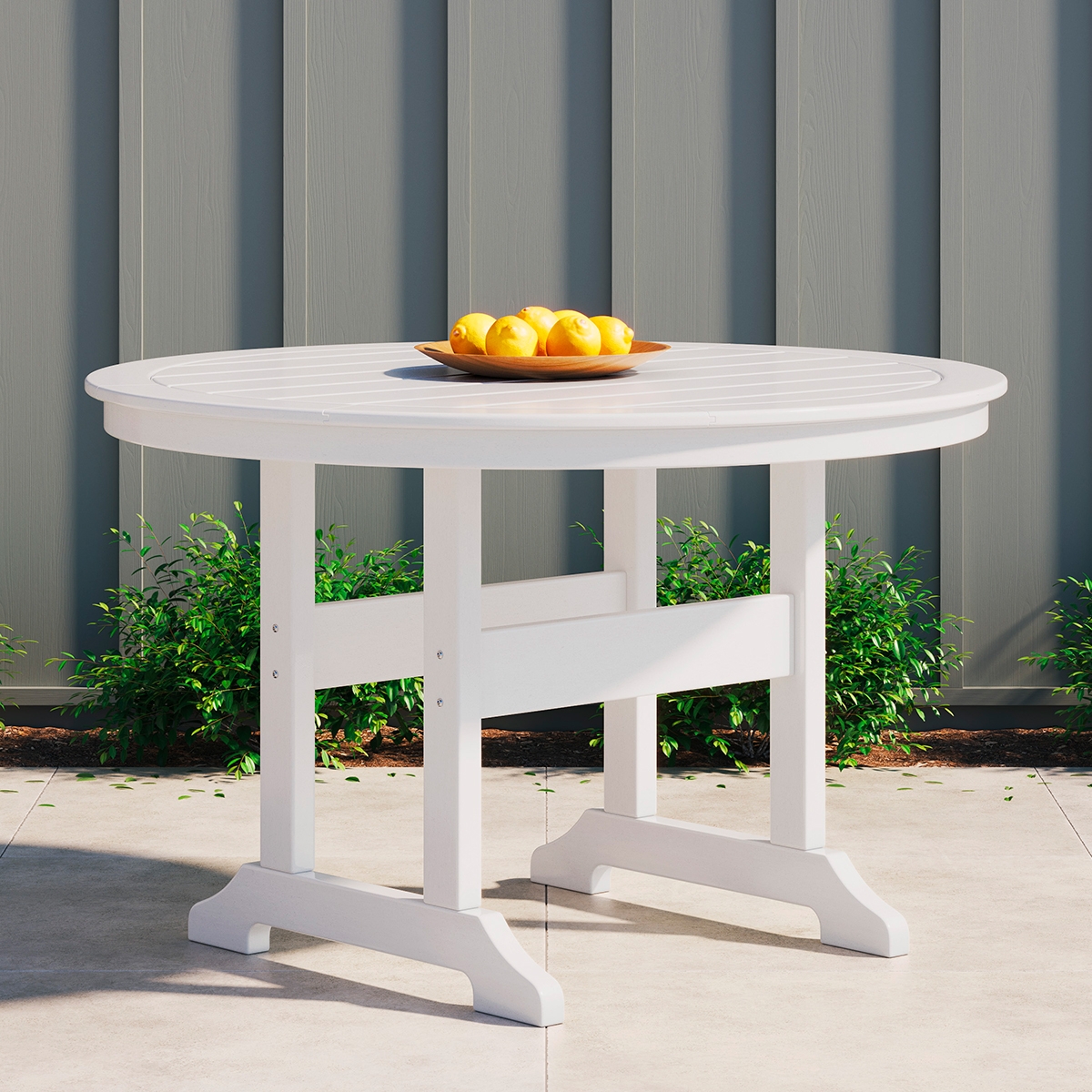 Picture of DAYTONA 48" WHT ROUND TABLE