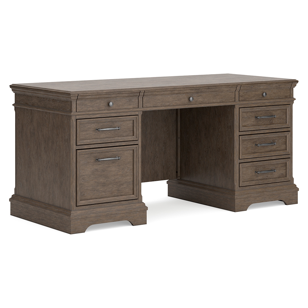 Picture of KALEN GRY 3PC PEDESTAL DESK